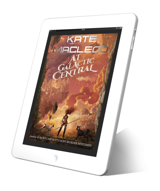 book cover At Galactic Central