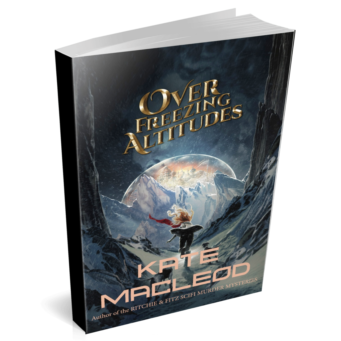 Book cover Over Freezing Altitude young adult science fiction novel