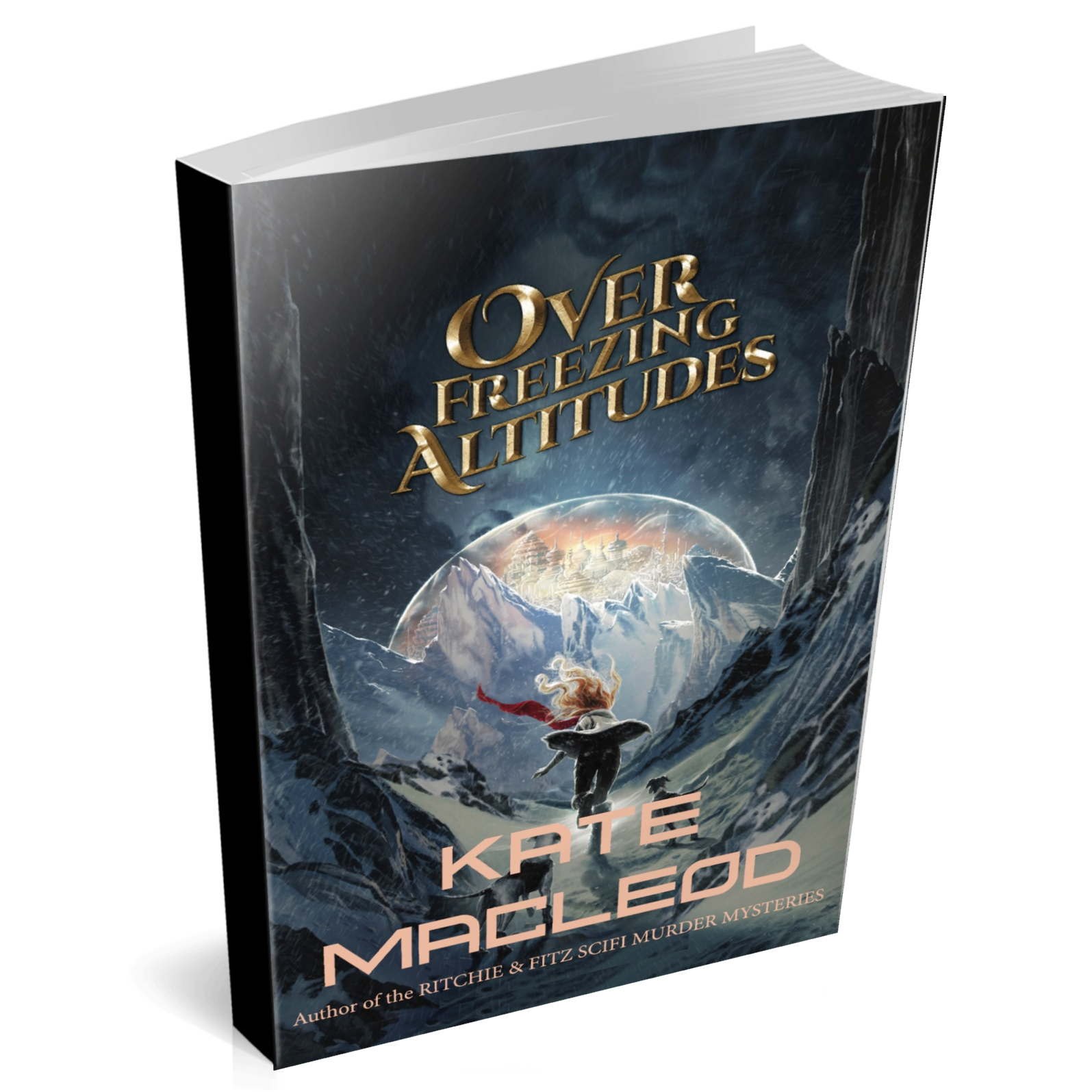 Book cover Over Freezing Altitude young adult science fiction novel