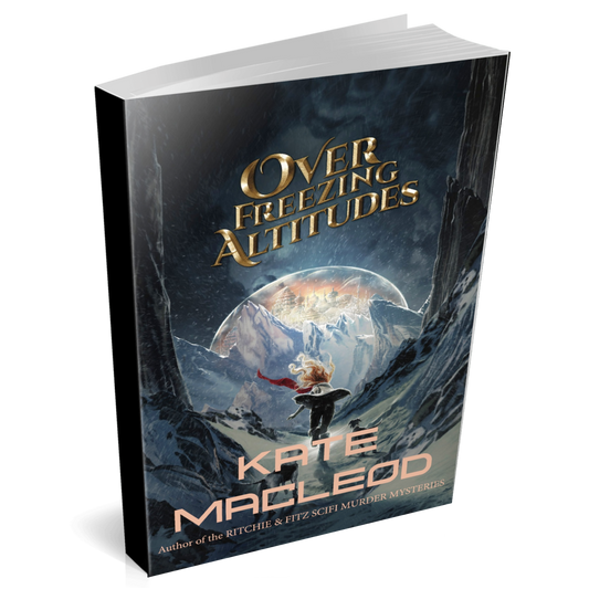 Book cover Over Freezing Altitude young adult science fiction novel