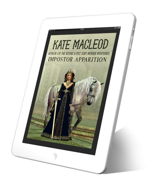 Book cover Impostor Apparition fantasy short story