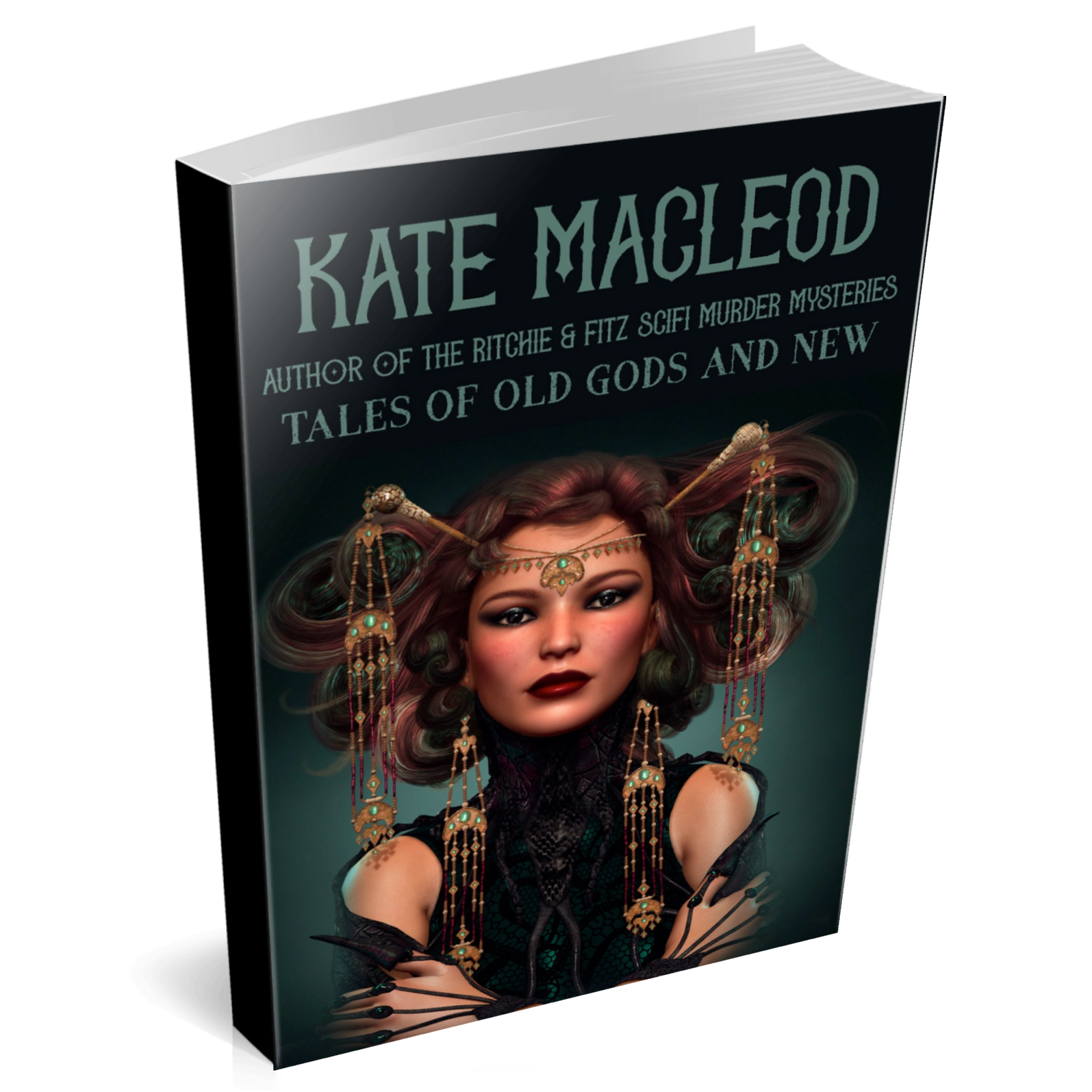 Book cover Tales of Old Gods and New science fiction and fantasy short story collection