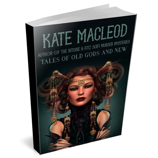 Book cover Tales of Old Gods and New science fiction and fantasy short story collection