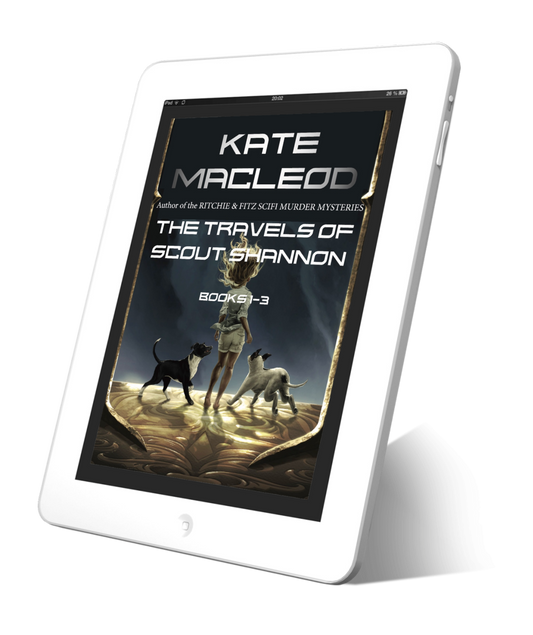 Book cover The Travels of Scout Shannon Books 1-3