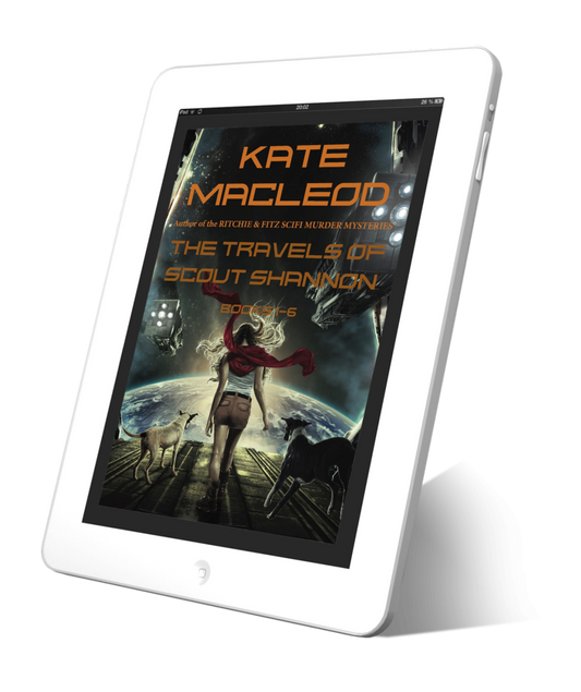 Book cover The Travels of Scout Shannon Books 1-6