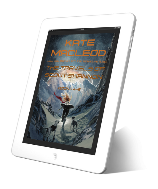 Book cover The Travels of Scout Shannon Books 4-6