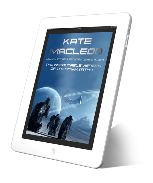 Book cover The Inscrutable Visages of the Sowmyatha science fiction short story