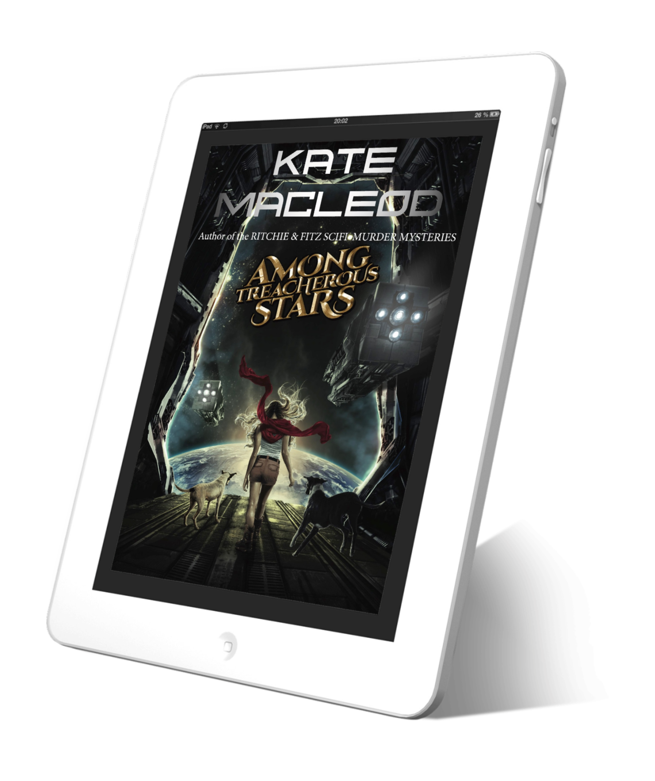 book cover Among Treacherous Stars