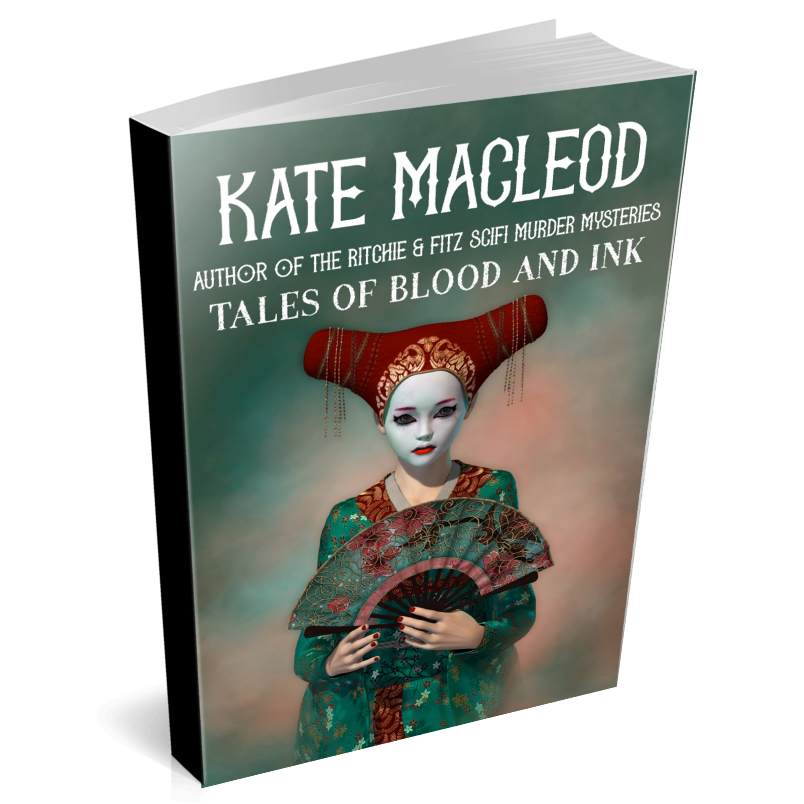 Book cover Tales of Blood and Ink fantasy and science fiction short story collection