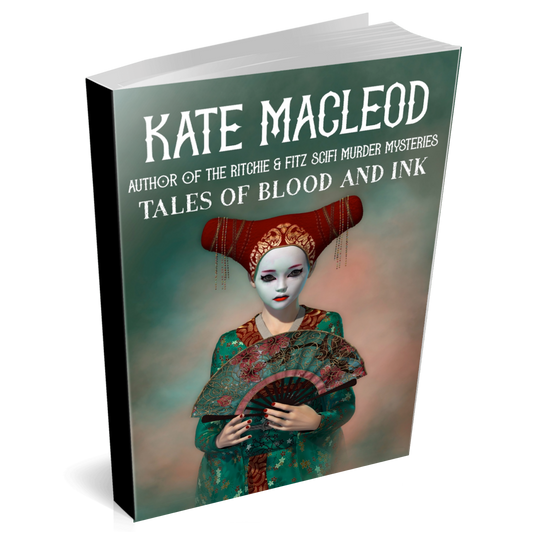 Book cover Tales of Blood and Ink fantasy and science fiction short story collection