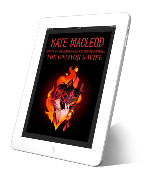 Book cover The Onmyoji's Wife Japanese short story