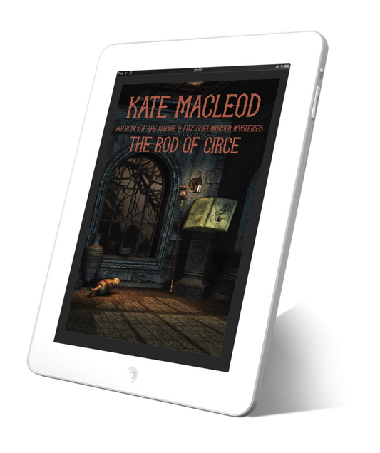 Book cover for the fantasy novelette The Rod of Circe by Kate MacLeod.