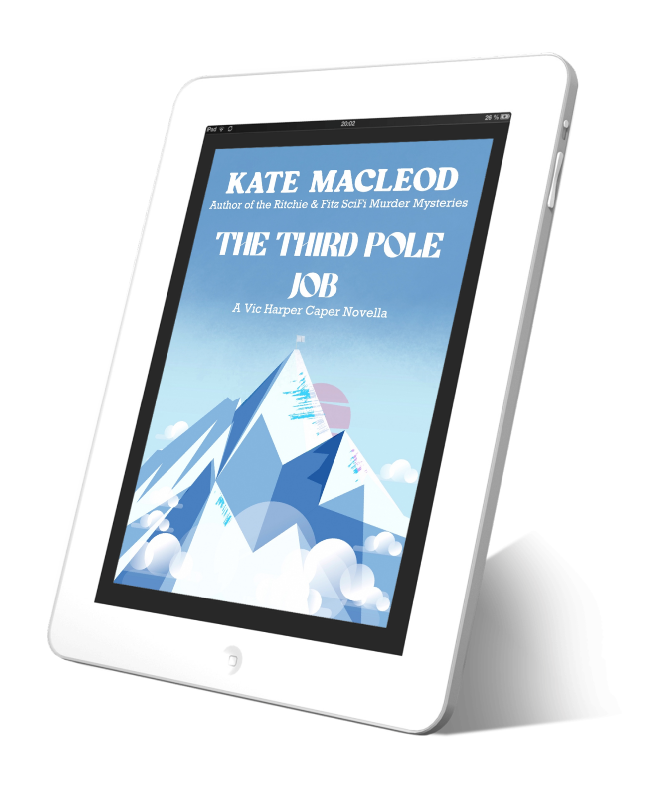 Book cover for the Vic Harper Caper Novella The Third Pole Job