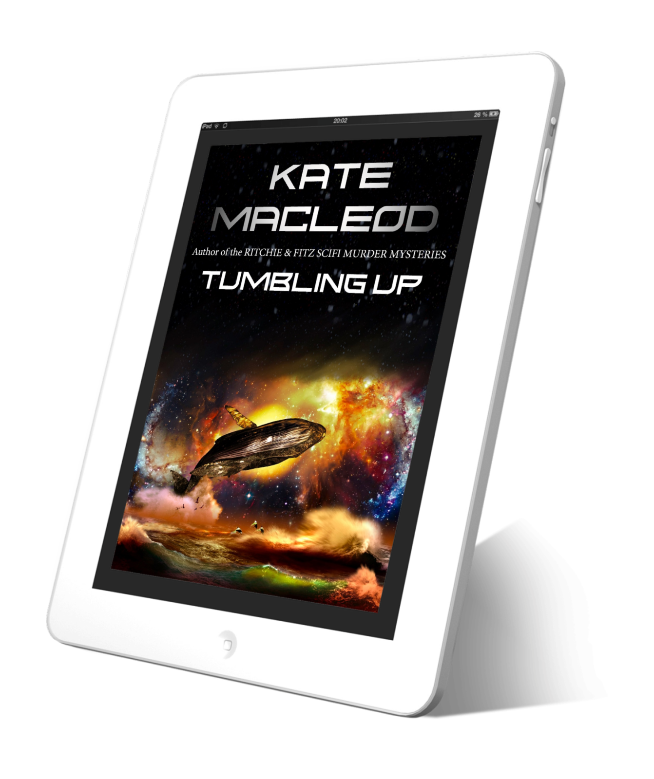 Book cover Tumbling Up science fiction short story