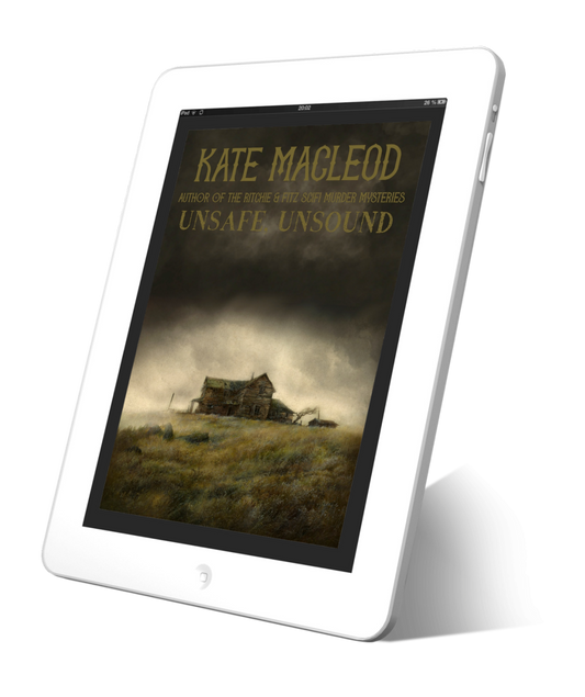 Book cover Unsafe, Unsound fantasy western short story