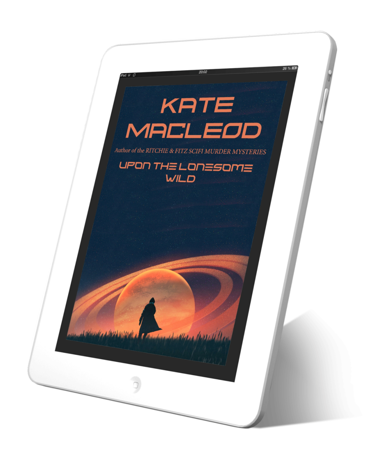 Book cover Upon the Lonesome Wild science fiction short story