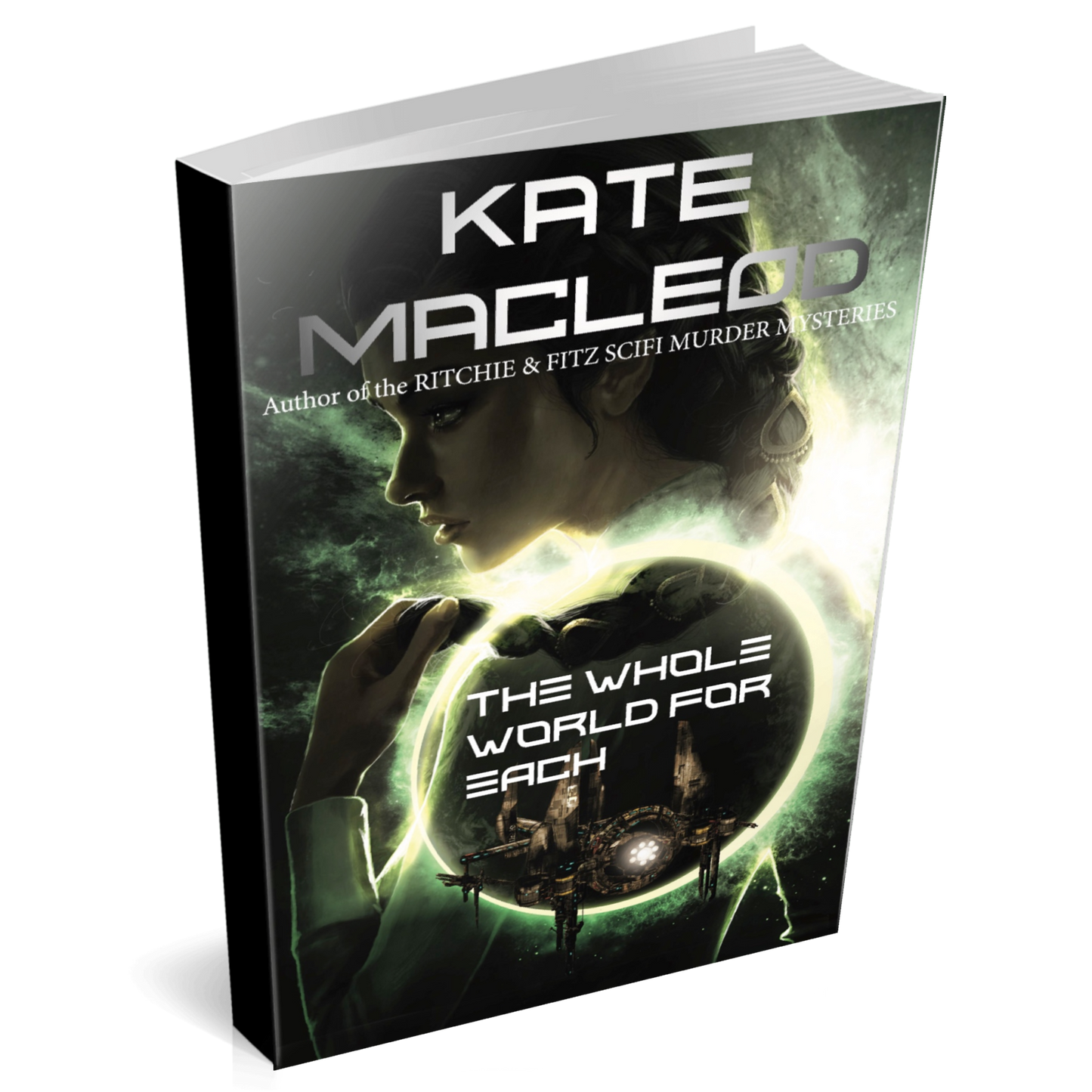 Book cover The Whole World for Each young adult science fiction novel