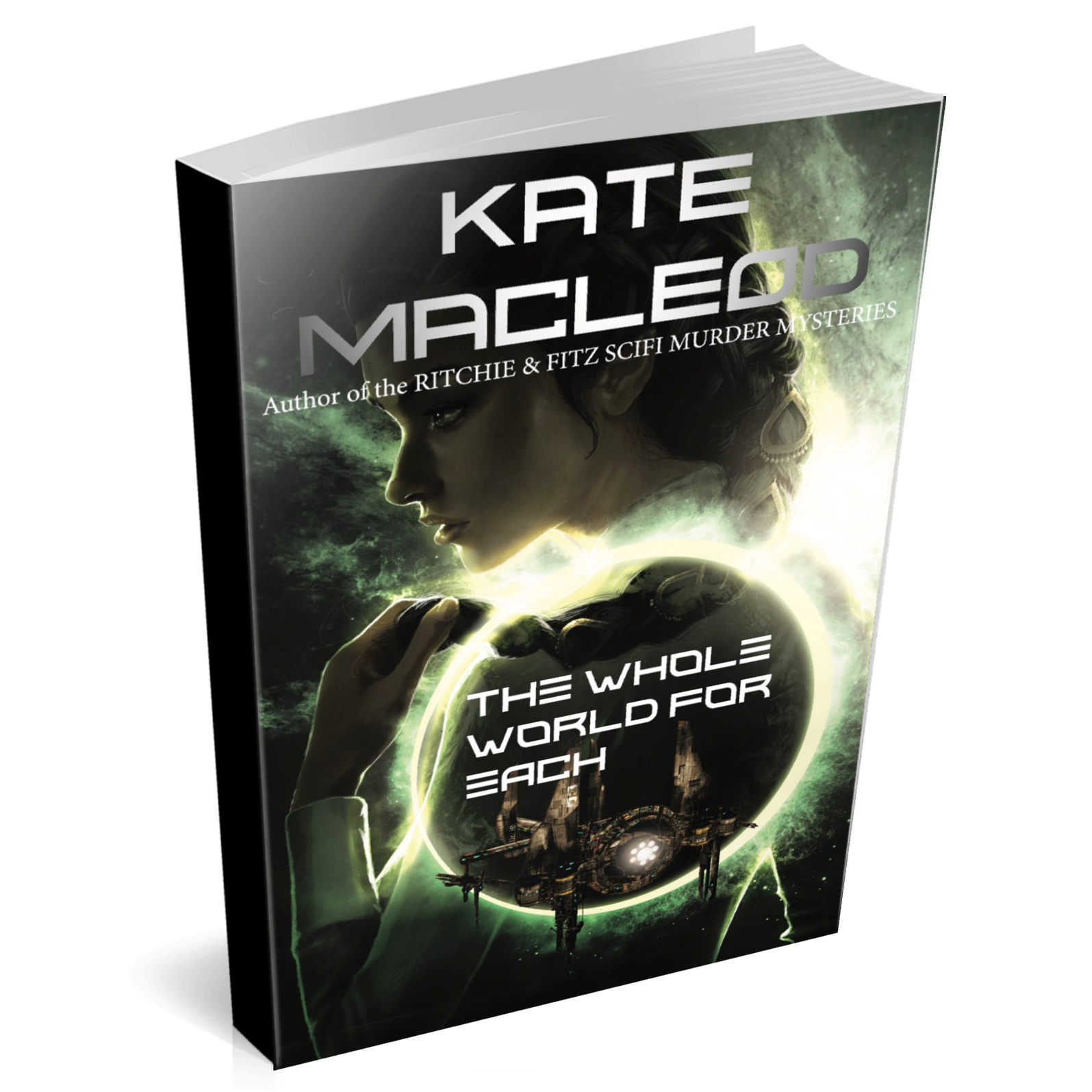 Book cover The Whole World for Each young adult science fiction novel