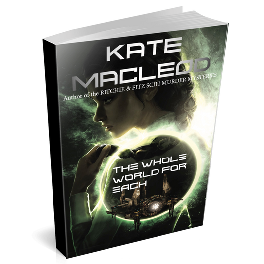 Book cover The Whole World for Each young adult science fiction novel