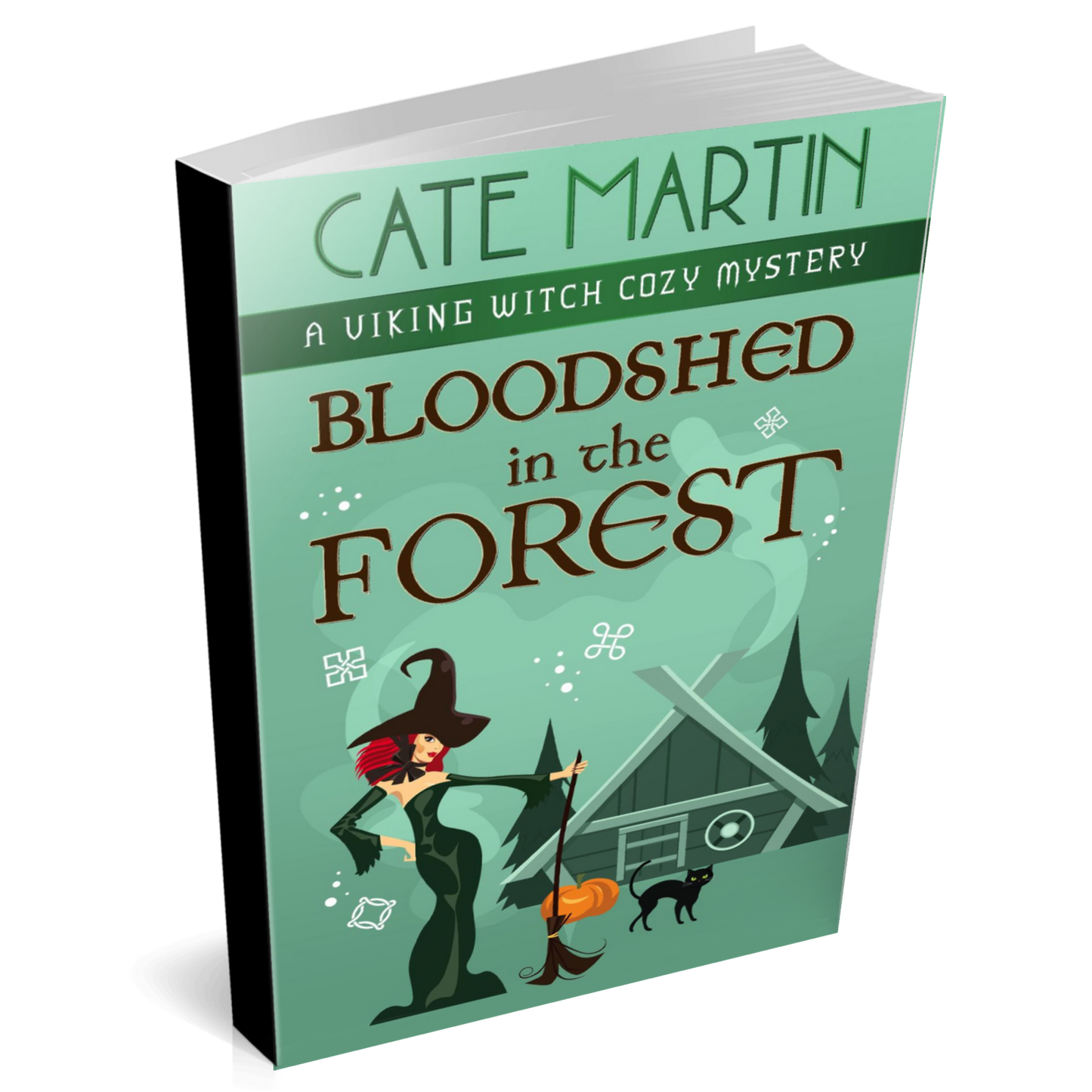 Book cover Bloodshed in the Forest: A Viking Witch Cozy Mystery
