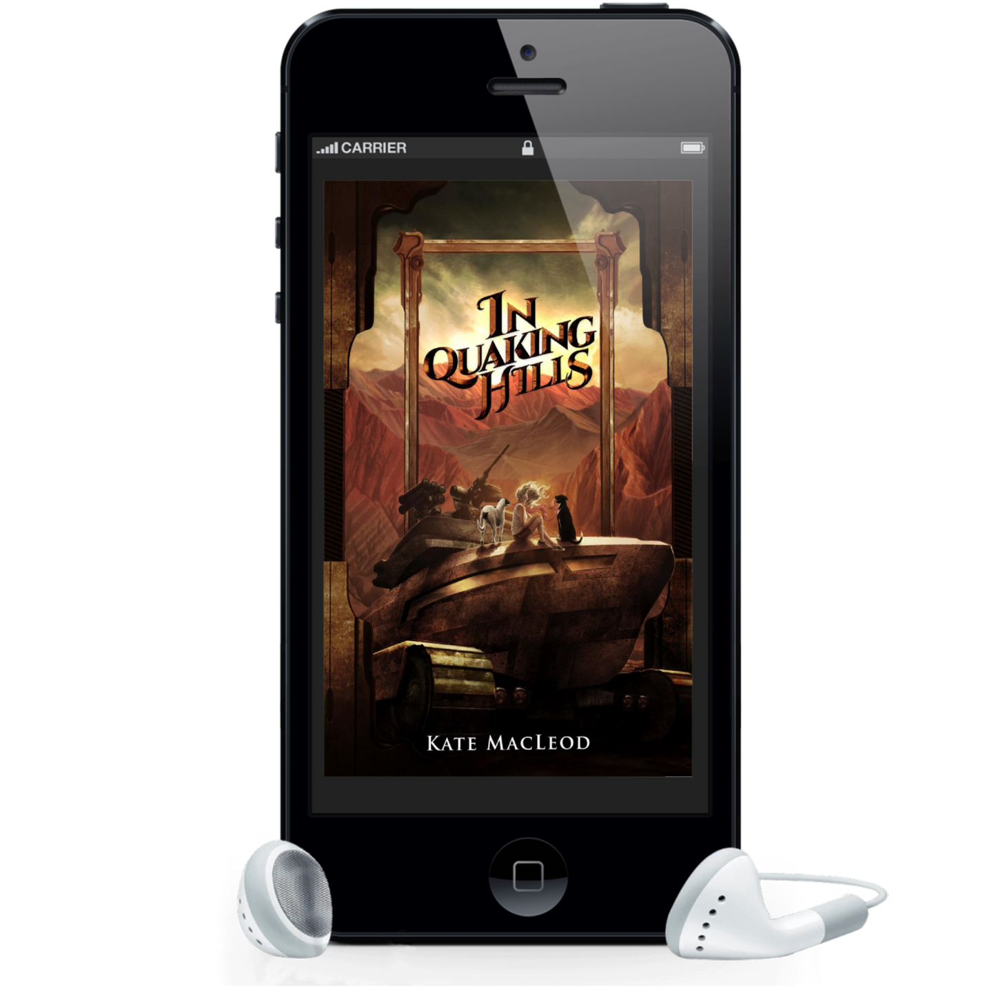 Cover for the audiobook of In Quaking Hills.