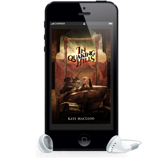 Cover for the audiobook of In Quaking Hills.