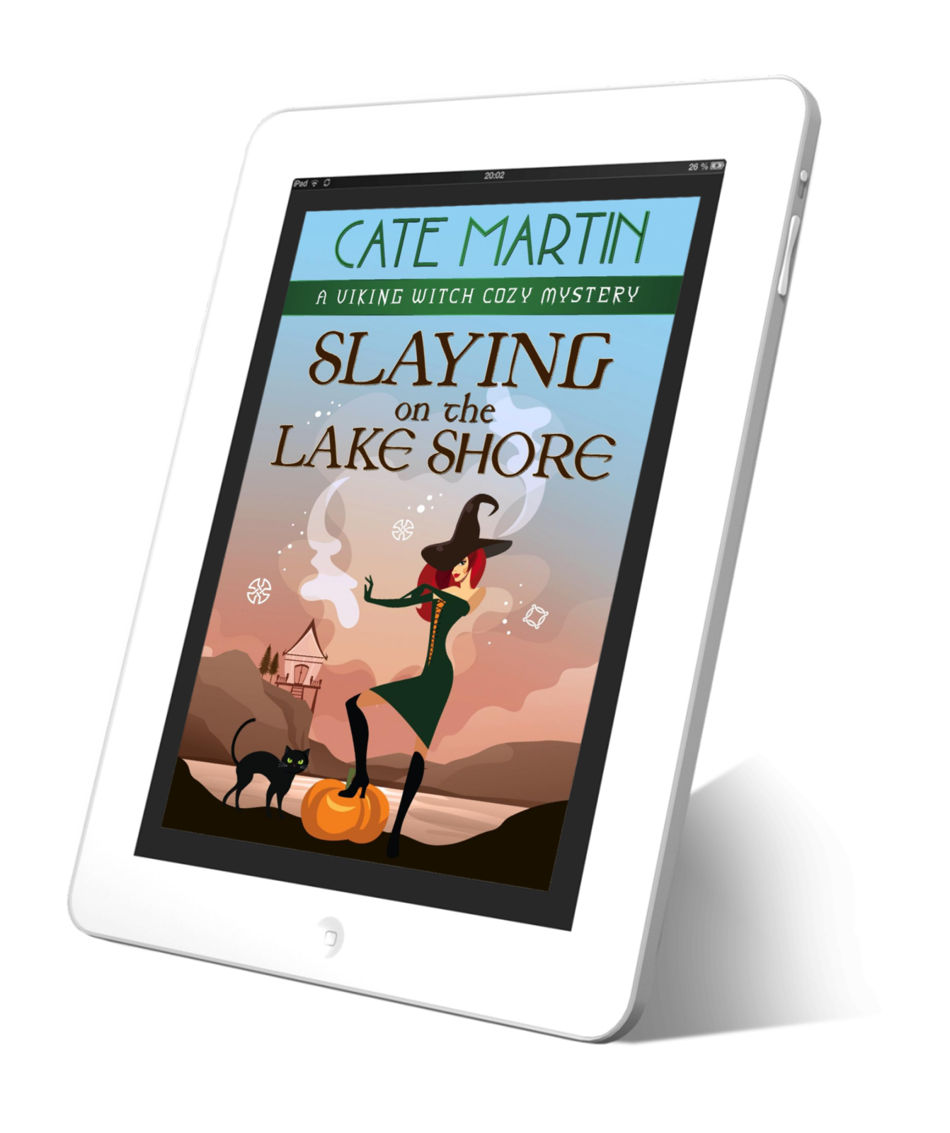 Book cover Slaying on the Lake Shore: A Viking Witch Cozy Mystery