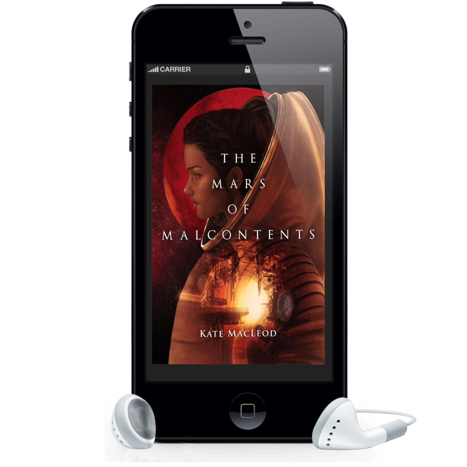 Cover for the audiobook of The Mars of Malcontents.