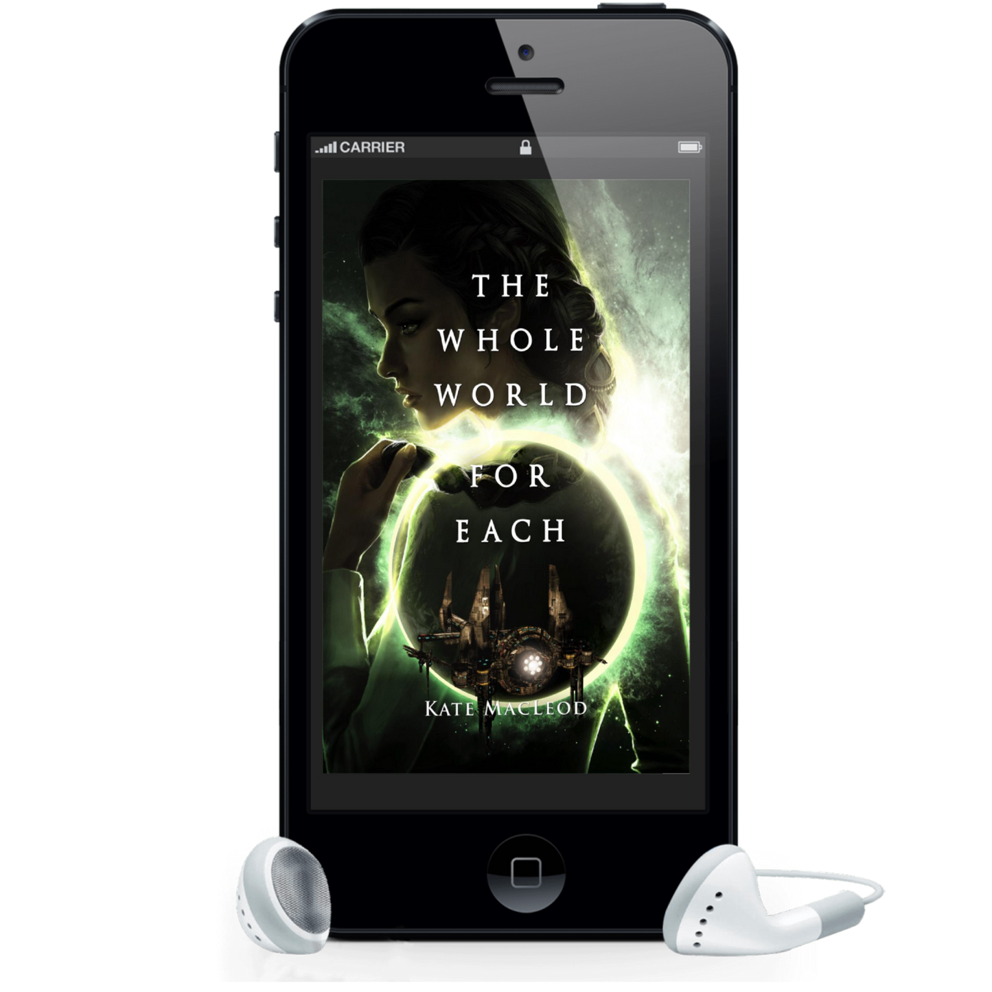 Cover for the audiobook of The Whole World for Each.