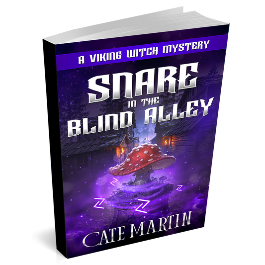 Book cover of 'Snare in the Blind Alley' by Cate Martin on a white background
