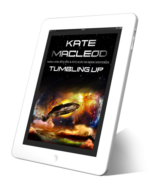 Book cover Tumbling Up science fiction short story