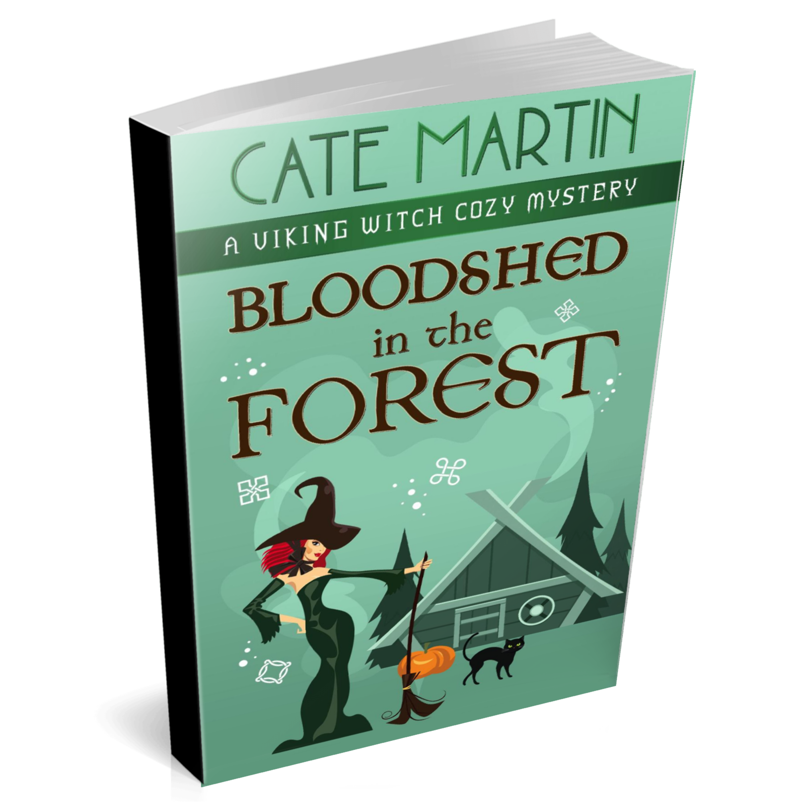 Book cover Bloodshed in the Forest: A Viking Witch Cozy Mystery