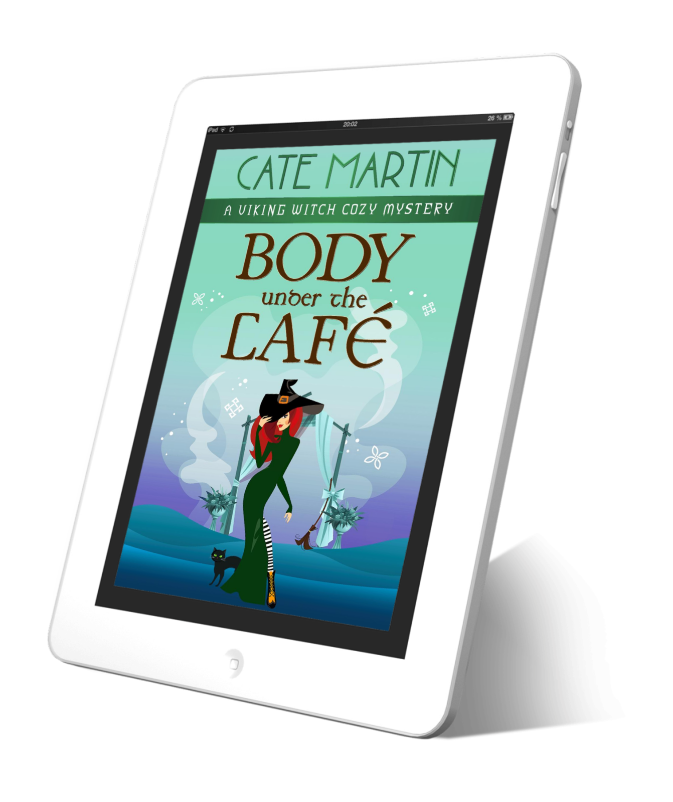 Book cover Body Under the Café: A Viking Witch Cozy Mystery eBook