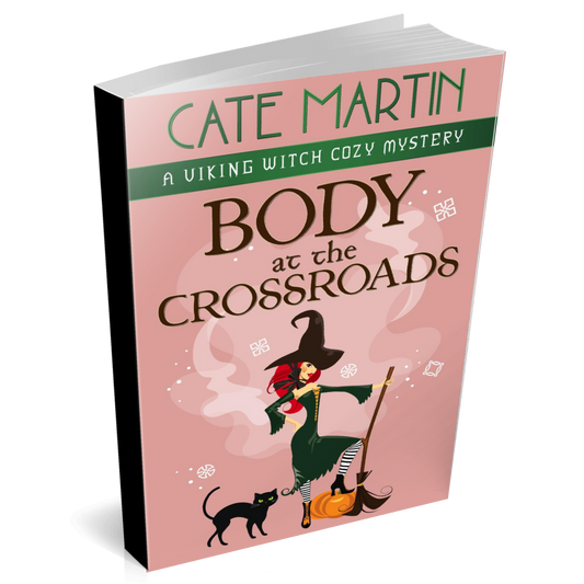 Book cover Body at the Crossroads: A Viking Witch Cozy Mystery