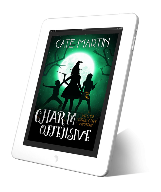 Book Cover Charm Offensive: A Witches Three Cozy Mystery