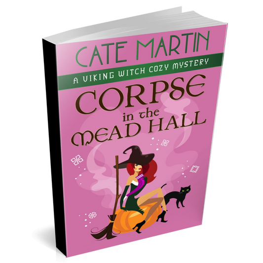 Book cover Corpse in the Mead Hall: A Viking Witch Cozy Mystery