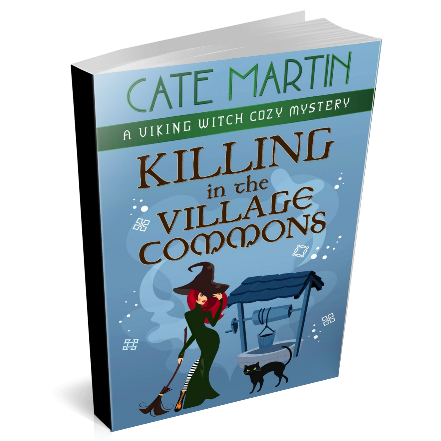 Book cover Killing in the Village Commons: A Viking Witch Cozy Mystery
