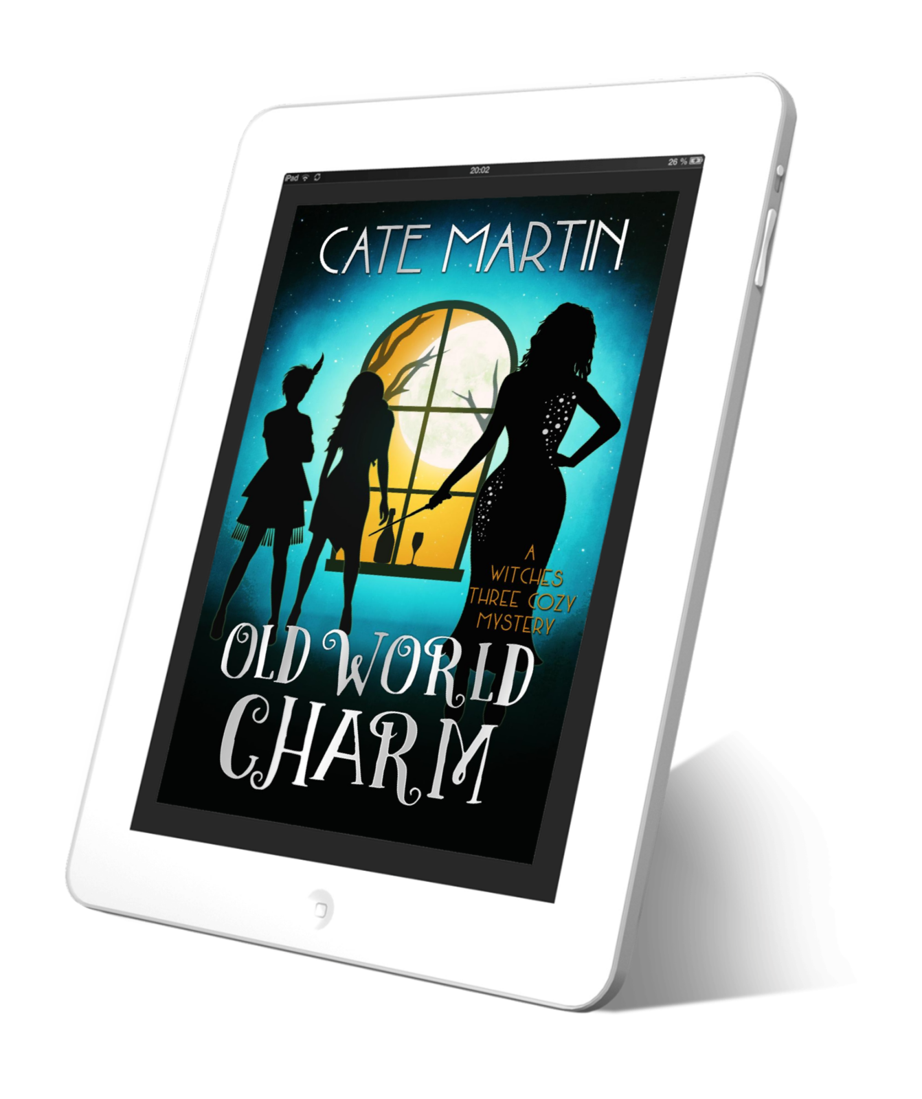 Book cover Old World Charm: A Witches Three Cozy Mystery