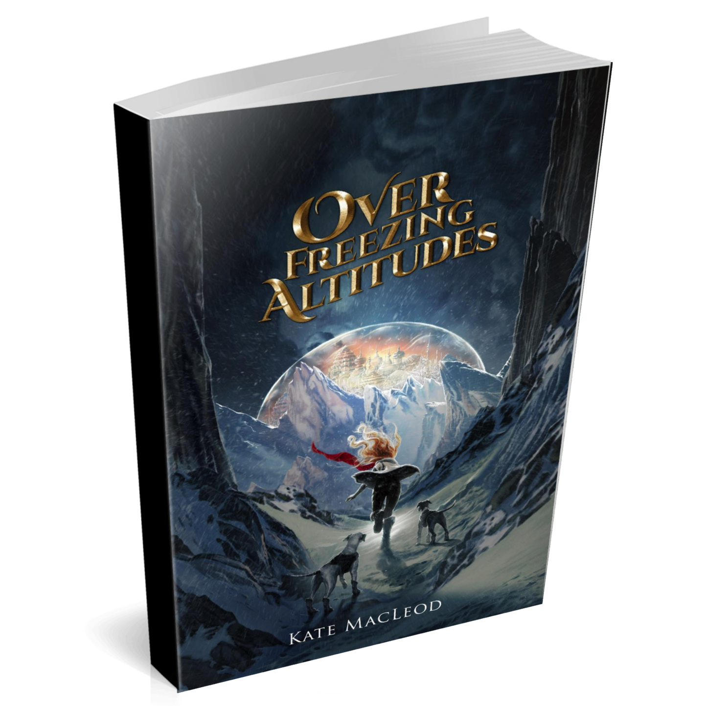 Book cover Over Freezing Altitude young adult science fiction novel