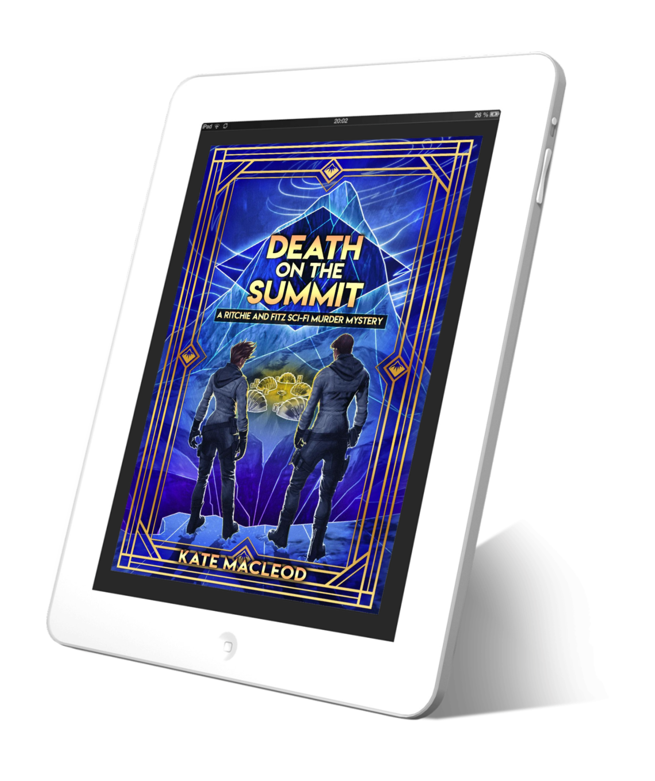 Book cover Death on the Summit: A Ritchie and Fitz Sci-Fi Murder Mystery