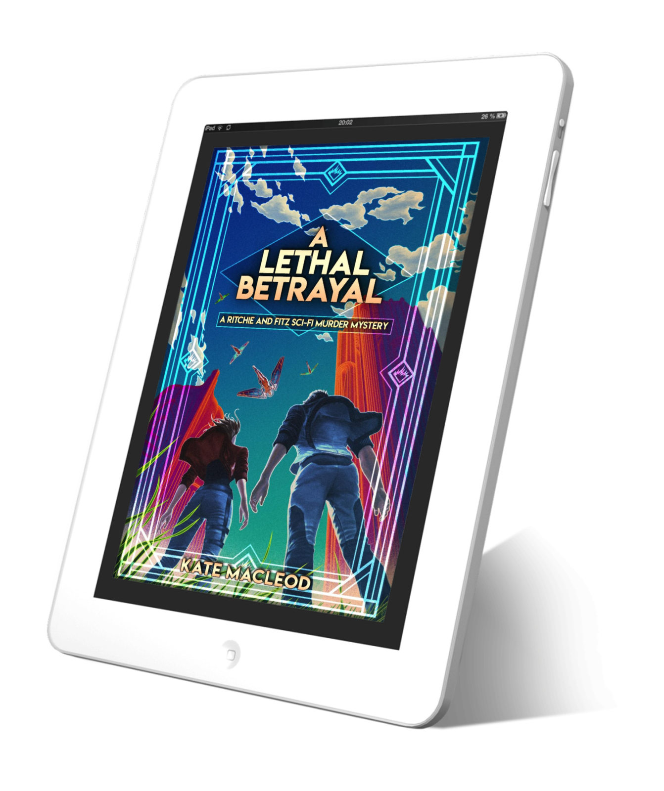 book cover A Lethal Betrayal: A Ritchie and Fitz Sci-Fi Murder Mystery