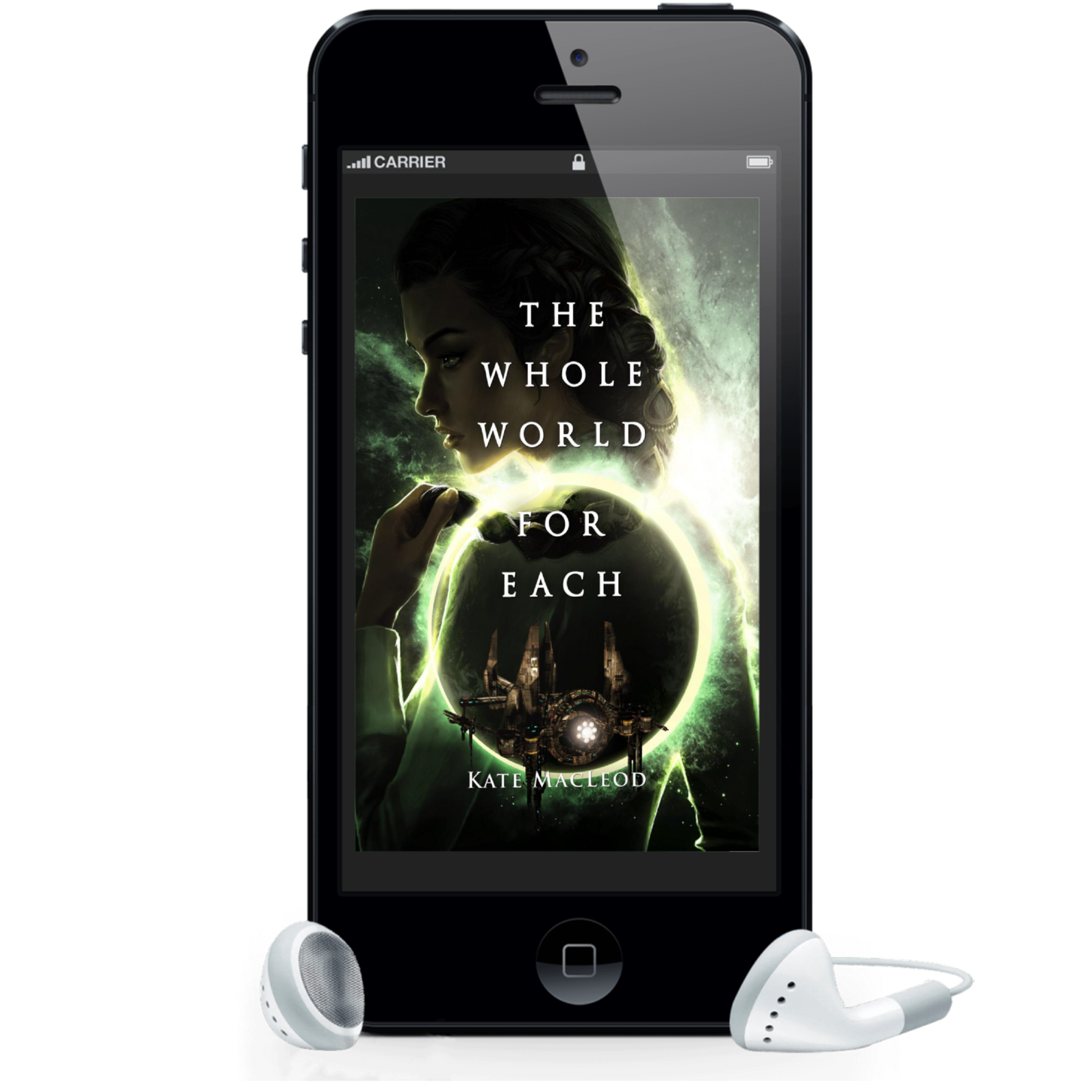 Cover for the audiobook of The Whole World for Each.