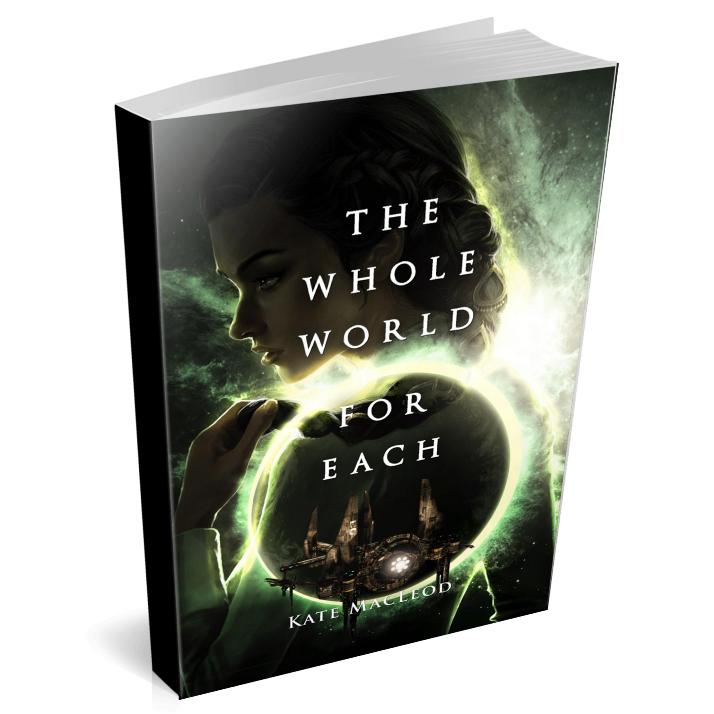 Book cover The Whole World for Each young adult science fiction novel