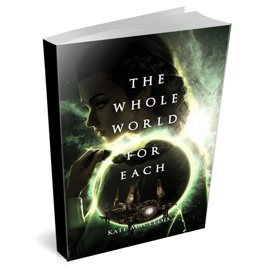 Book cover The Whole World for Each young adult science fiction novel