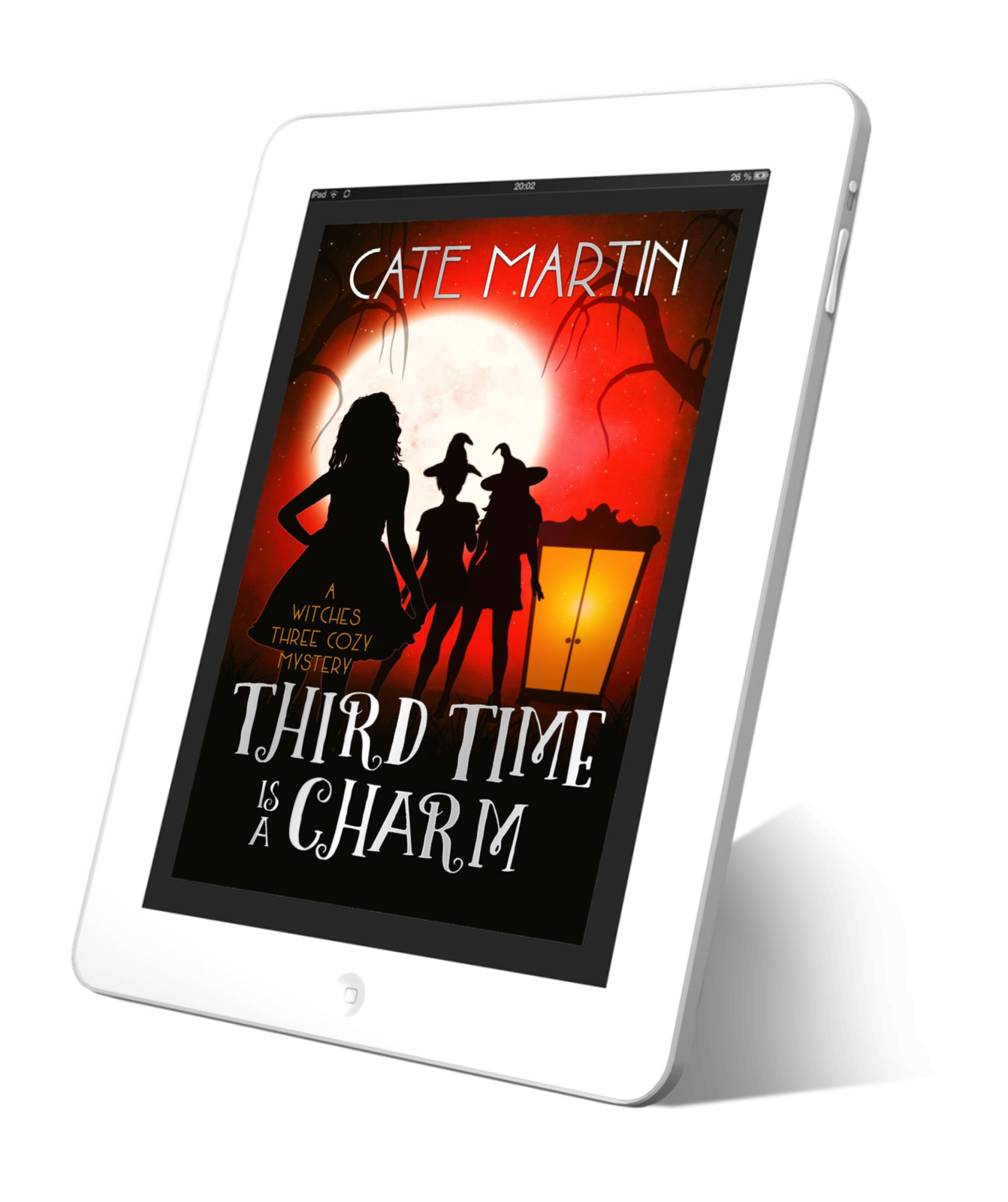 Book cover Third Time is a Charm: A Witches Three Cozy Mystery