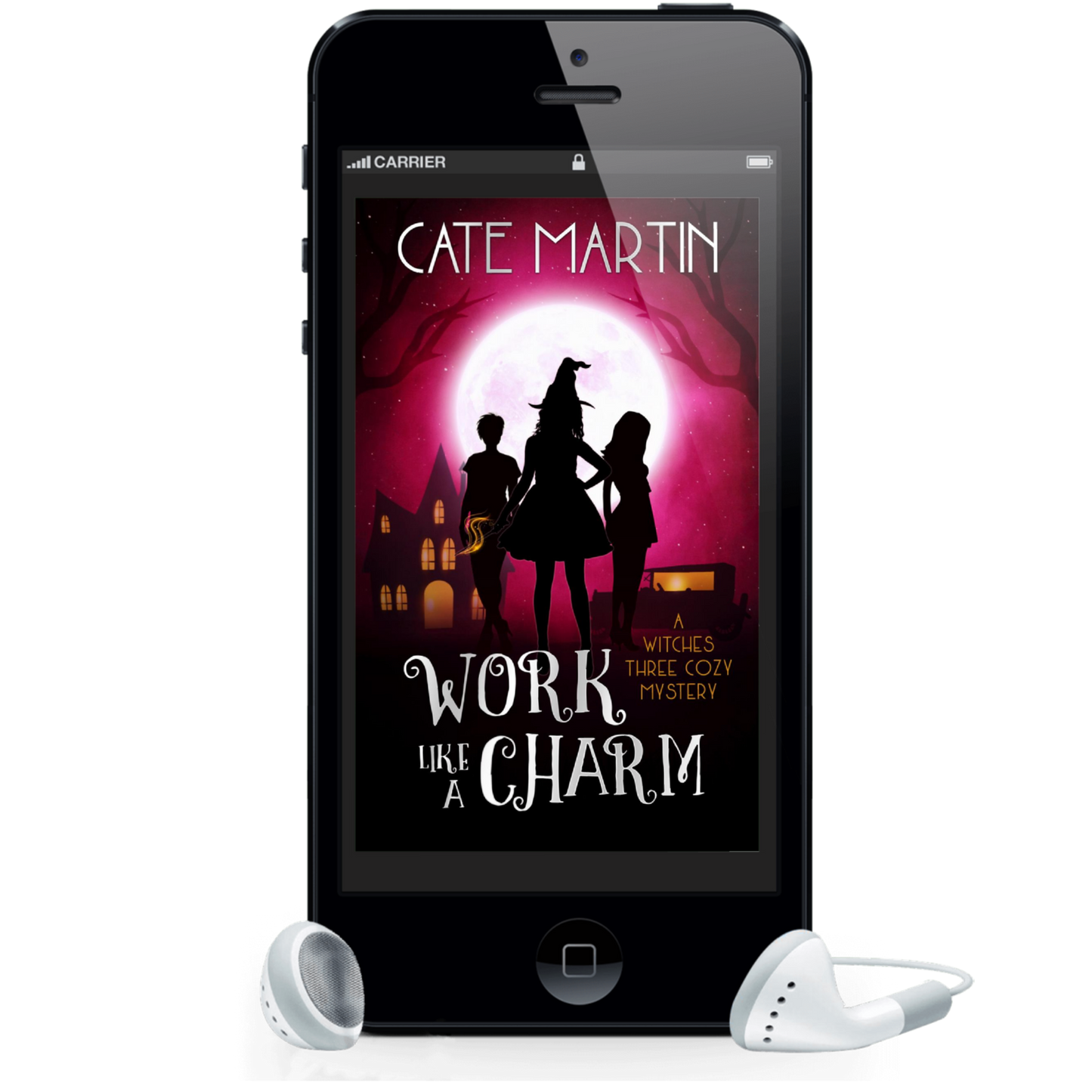 Cover for the audiobook of Work Like a Charm: A Witches Three Cozy Mystery.