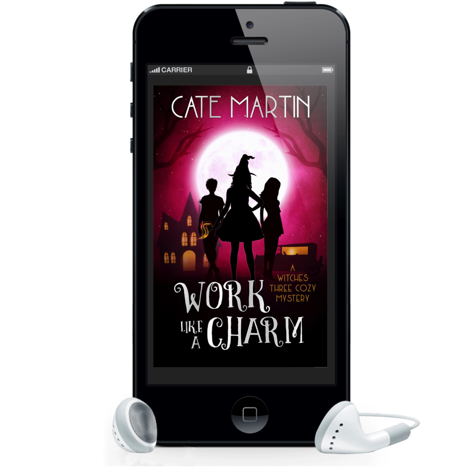 Cover for the audiobook of Work Like a Charm: A Witches Three Cozy Mystery.
